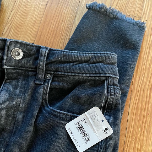 Free People Denim - [NWT] Free People Black Denim Skinny Jeans
